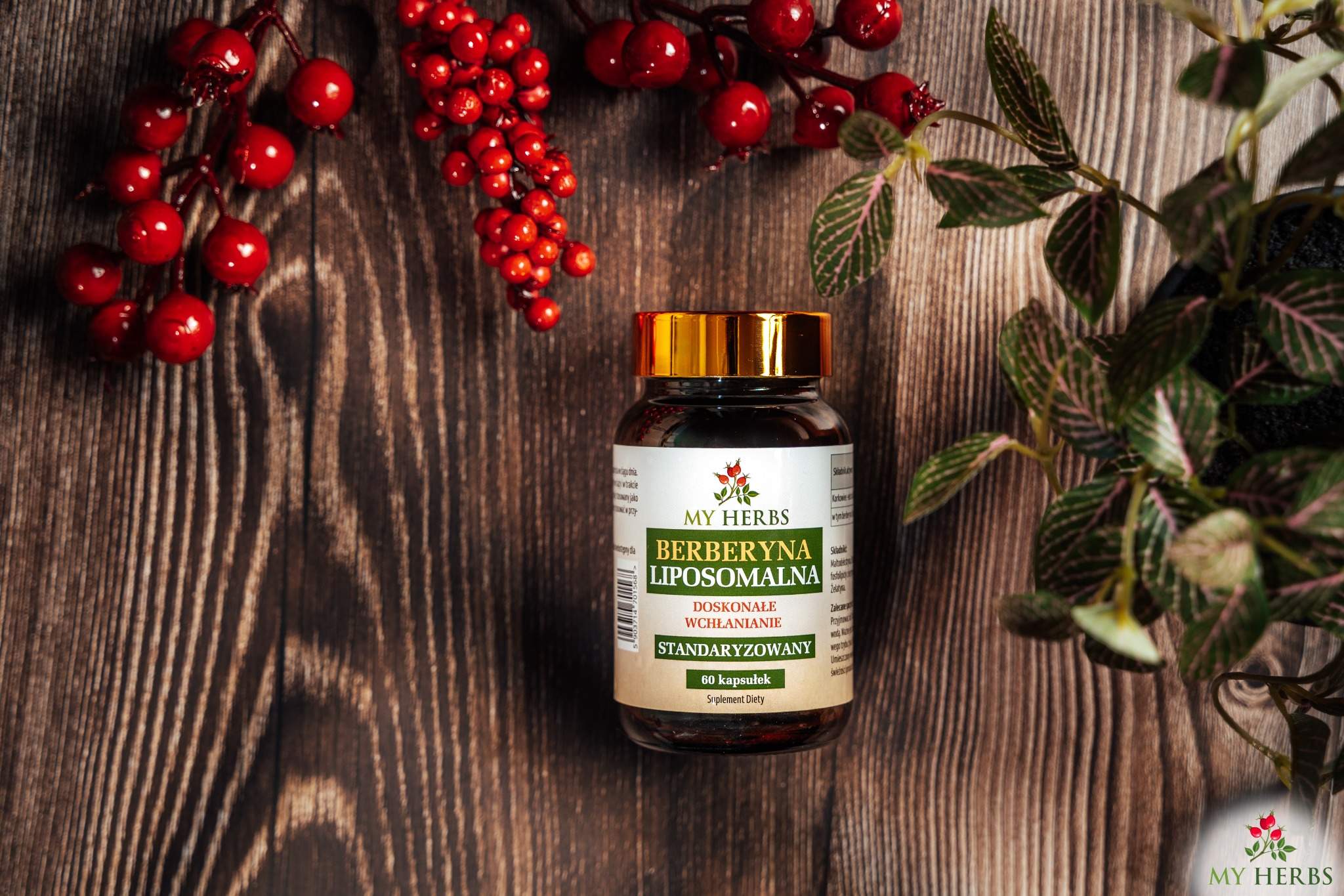 Berberyna Liposomalna My Herbs – suplement diety