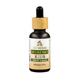 D3 + K2 MK-7 Kids 1000 IU w oleju 30 ml My Herbs