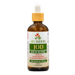 Jod w Płynie 150 µg 100 ml 200 porcji My Herbs