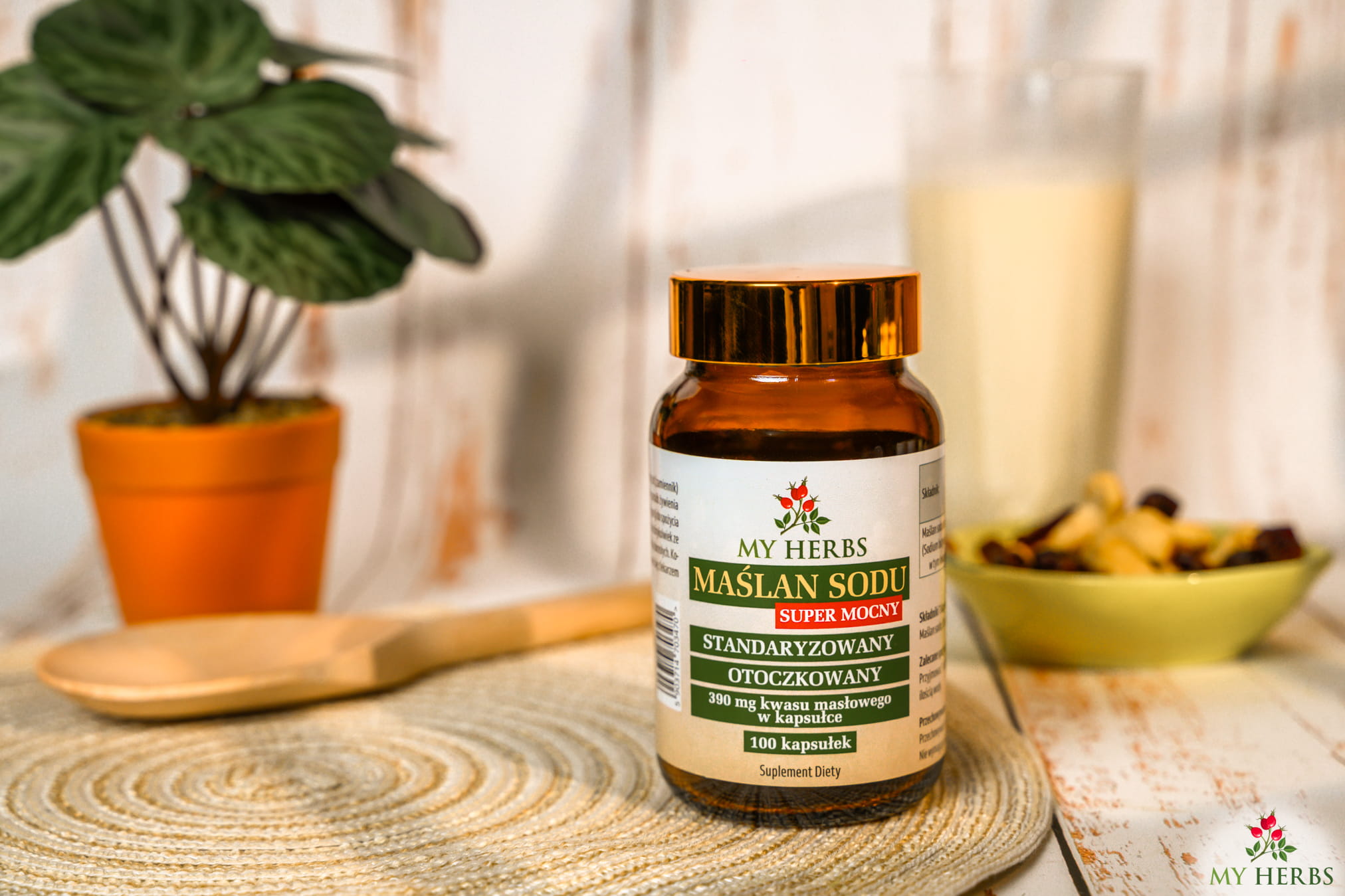 Maślan Sodu Otoczkowany My Herbs – aranżacja produktu