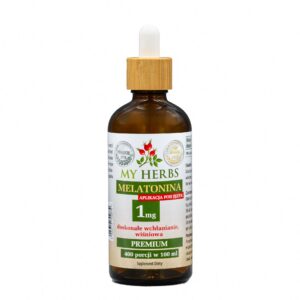 Melatonina 1 mg w płynie pod język 100 ml My Herbs
