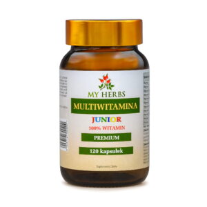 Multiwitamina Junior 100% witamin 120 kapsułek My Herbs