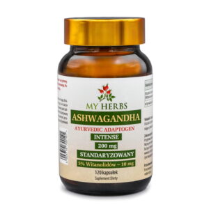 My Herbs Ashwagandha 200 mg 5% witanolidów 120 kapsułek
