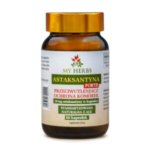 My Herbs Astaksantyna Forte 10 mg 60 kapsułek