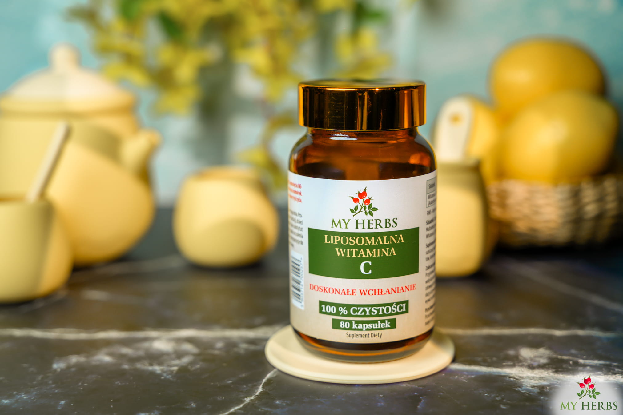 Liposomalna Witamina C My Herbs 1000 mg
