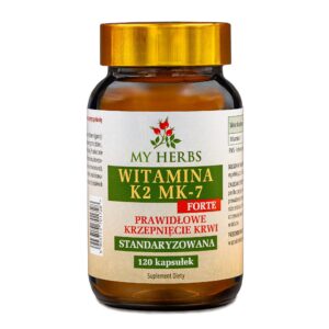 My Herbs Witamina K2 MK-7 Forte 200 µg 120 kapsułek