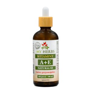 My Herbs Witaminy A + E Naturalne w płynie 100 ml
