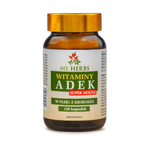 My Herbs Witaminy ADEK Super Mocna 120 kapsułek