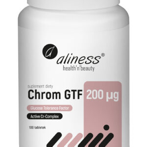 Aliness Chrom GTF Active Cr-Complex 200 µg 100 tabletek