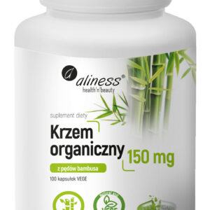 Aliness Krzem Organiczny z Pędów Bambusa 150 mg 100 kapsułek