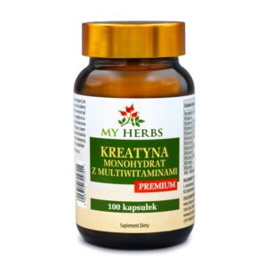 My Herbs Kreatyna Monohydrat z Multiwitaminami Premium 100 kapsułek