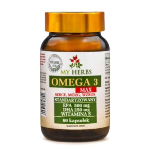 My Herbs Omega 3 MAX EPA 1000 mg DHA 500 mg – 60 kapsułek